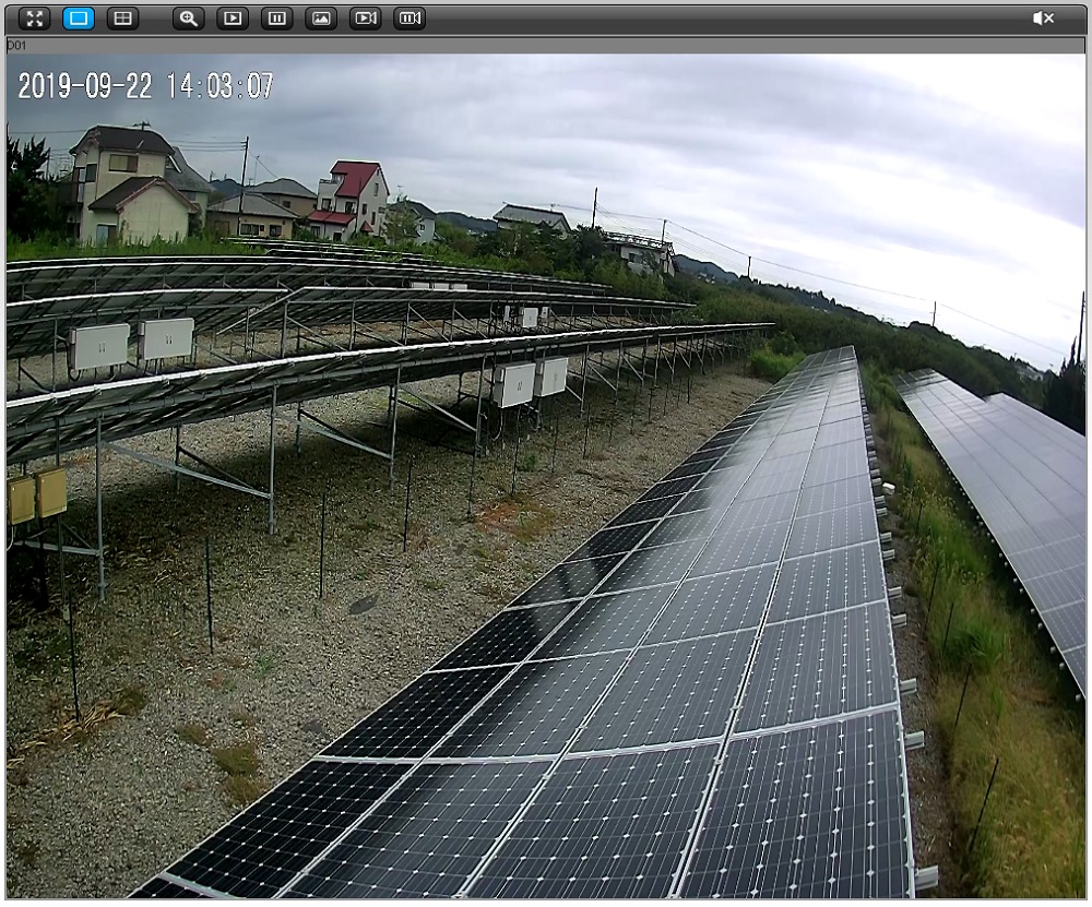 千葉県いすみ市 監視カメラ 太陽光発電所