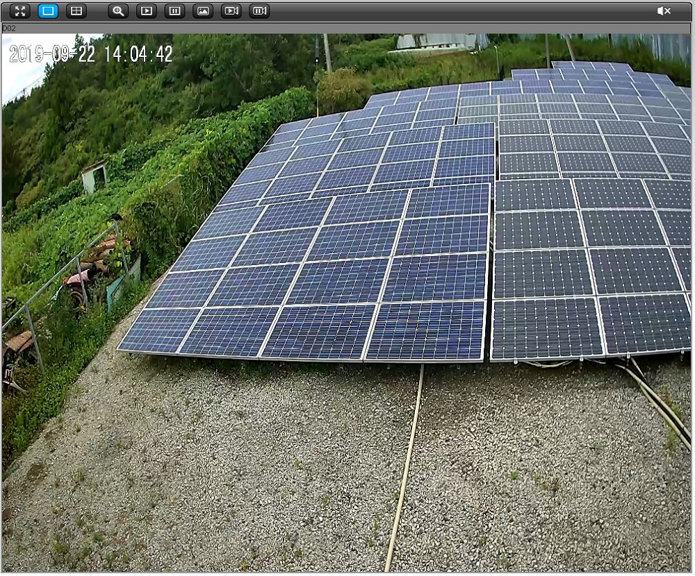 千葉県印西市 監視カメラ 太陽光発電所